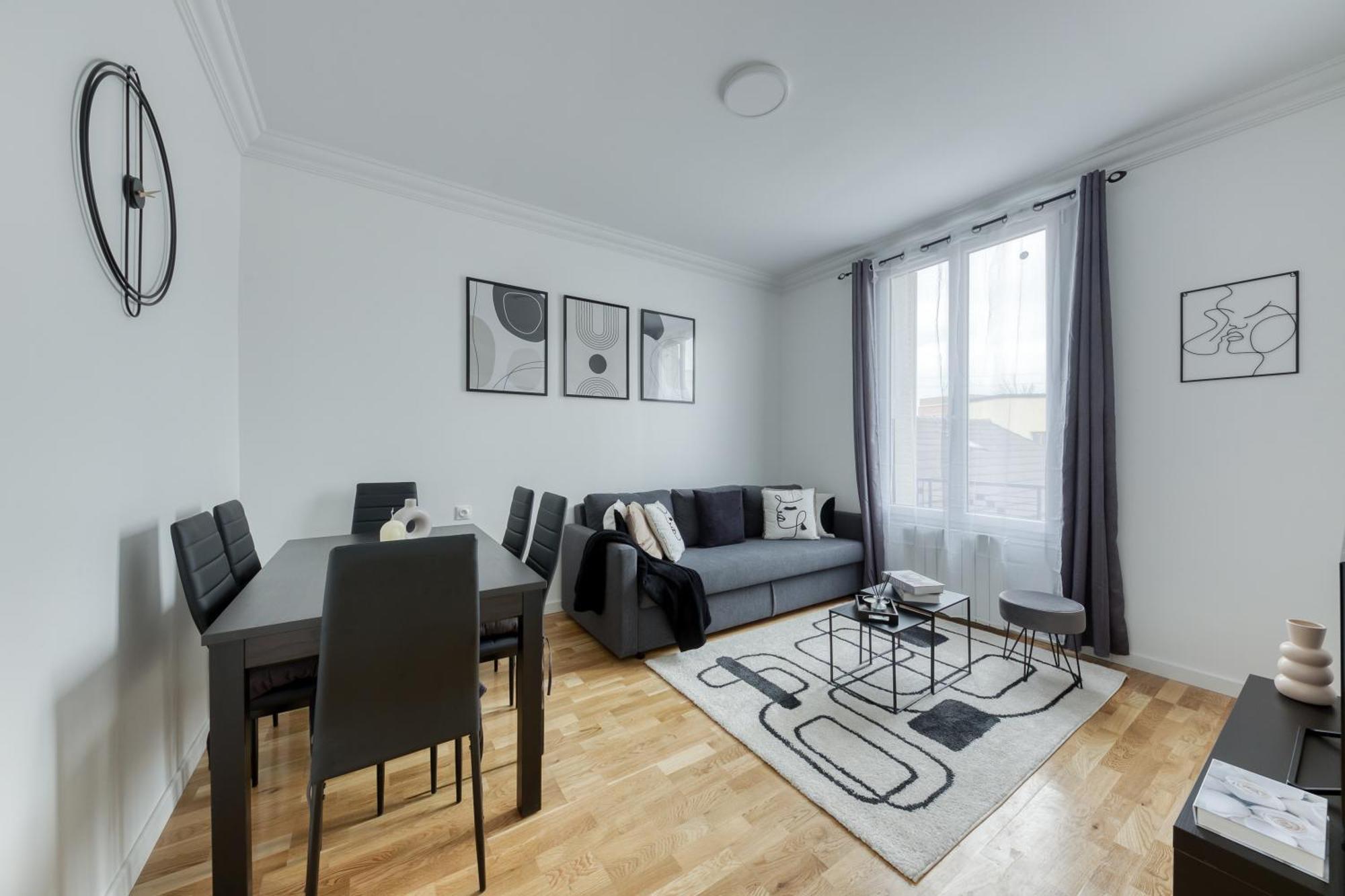 Maison 8 Personnes - Parking - Metro 7 Et Rer B A 6 Minutes La Courneuve Zewnętrze zdjęcie